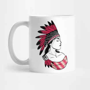 Apache Girl Mug